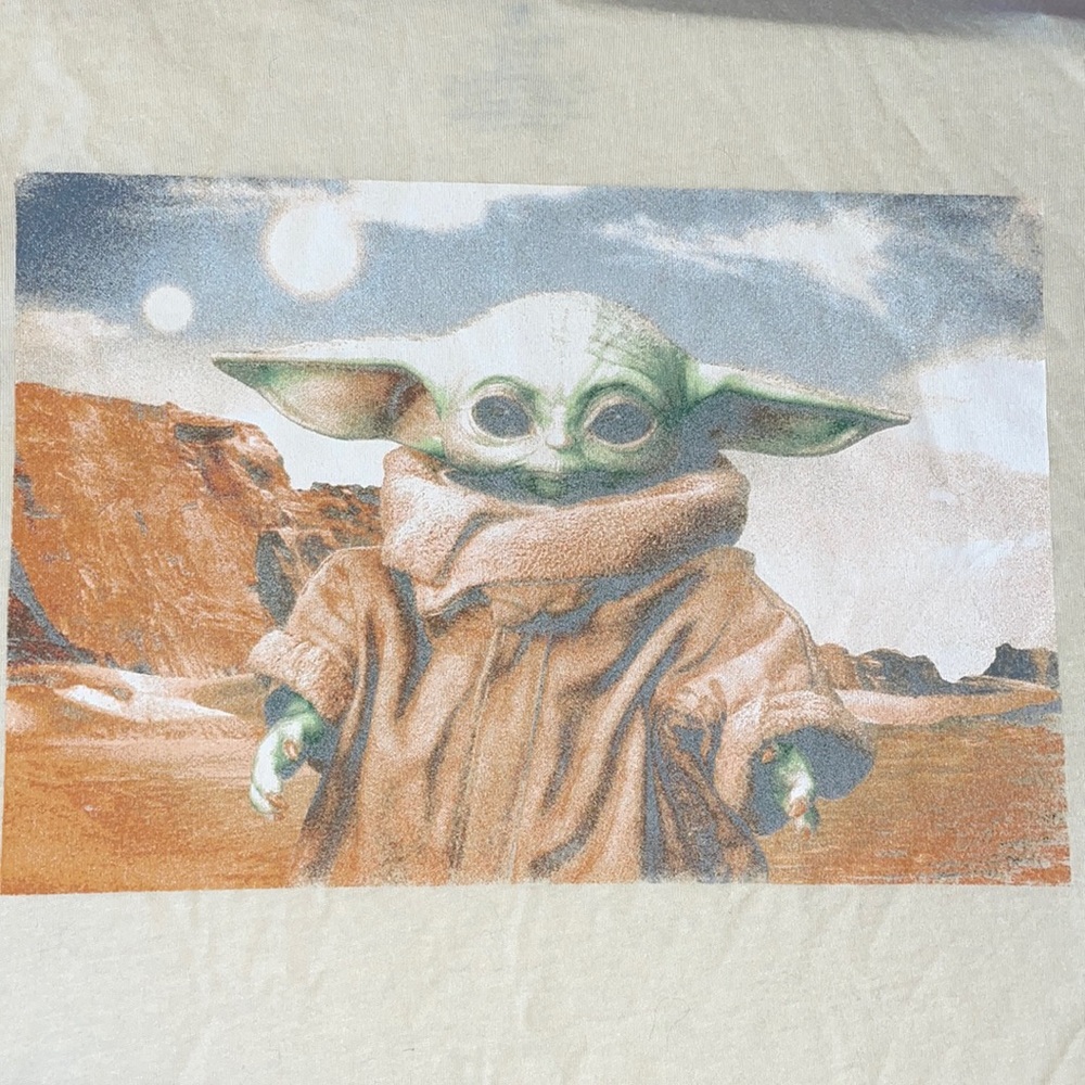 NWT Star Wars Cropped Long Sleeve Tee